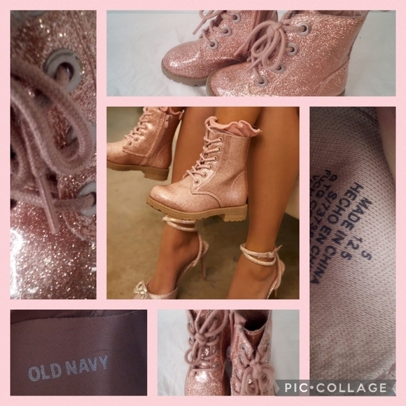 Pink baby booties - Picture 2 of 5